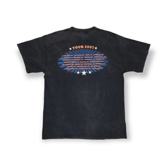 Vintage G307 Tour 2007 Joe Striani T Shirt Mens Large Band - Picture 2 of 6